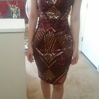 A Plus Alterations & Dry Cleaners - My red sequinned dress - Sewing & Alterations Near Me - San Jose, California