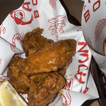 Cajun Boil - Chicken Honey Garlic Wings (4) - Cajun/Creole Near Me - Miami, Florida Cajun Boil - Chicken Honey Garlic Wings (4) - Cajun/Creole Near Me - Miami, Florida