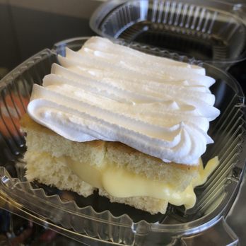Fortune Bakery - vanilla custard cake slice - Bakeries Near Me - San Gabriel, California Fortune Bakery - vanilla custard cake slice - Bakeries Near Me - San Gabriel, California