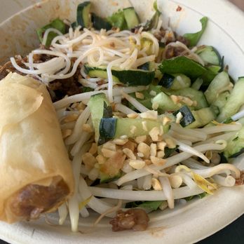 East Borough - Vermicelli noodles with "grass fed beef" - Vietnamese Near Me - Costa Mesa, California East Borough - Vermicelli noodles with "grass fed beef" - Vietnamese Near Me - Costa Mesa, California