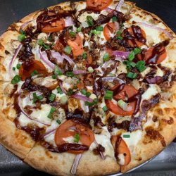 Dig in to a delicio9us pizza. Dough made fresh daily with only the best toppings!