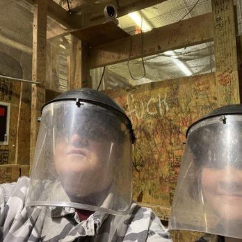 Outrage Rage Room - Grandma and Alex - Axe Throwing Near Me - Kent, Ohio Outrage Rage Room - Grandma and Alex - Axe Throwing Near Me - Kent, Ohio