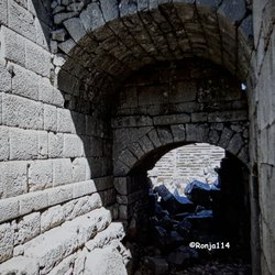 Termessos Ören Yeri - Eingang zu den Bädern und der Zisternenanlage