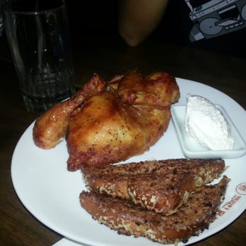 Biergarten - chicken and raspberry toast...super good!!!! - Gastropubs Near Me - Los Angeles, California Biergarten - chicken and raspberry toast...super good!!!! - Gastropubs Near Me - Los Angeles, California