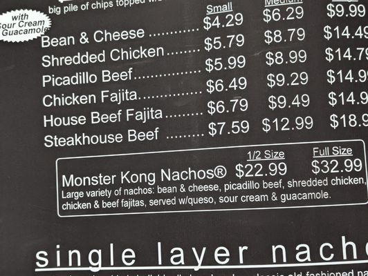 Menu photo 6 Chacho's San Antonio, TX