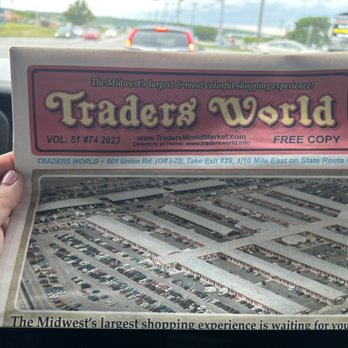 Traders World - Pick up your free copy at the entrance. There is a map inside. - Flea Markets Near Me - Lebanon, Ohio Traders World - Pick up your free copy at the entrance. There is a map inside. - Flea Markets Near Me - Lebanon, Ohio