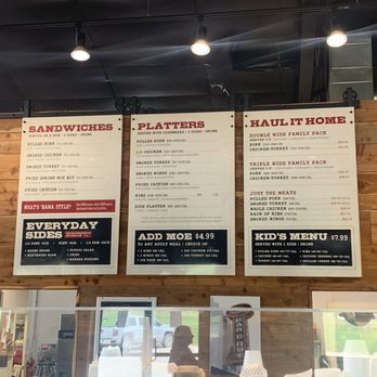 Moe's Original BBQ - The Menu. - Barbeque Near Me - Saint George, Kansas