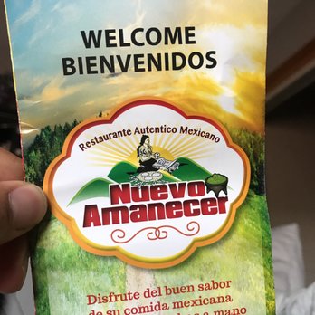Nuevo Amanecer - Their menu - Mexican Near Me - Melrose Park, Illinois Nuevo Amanecer - Their menu - Mexican Near Me - Melrose Park, Illinois