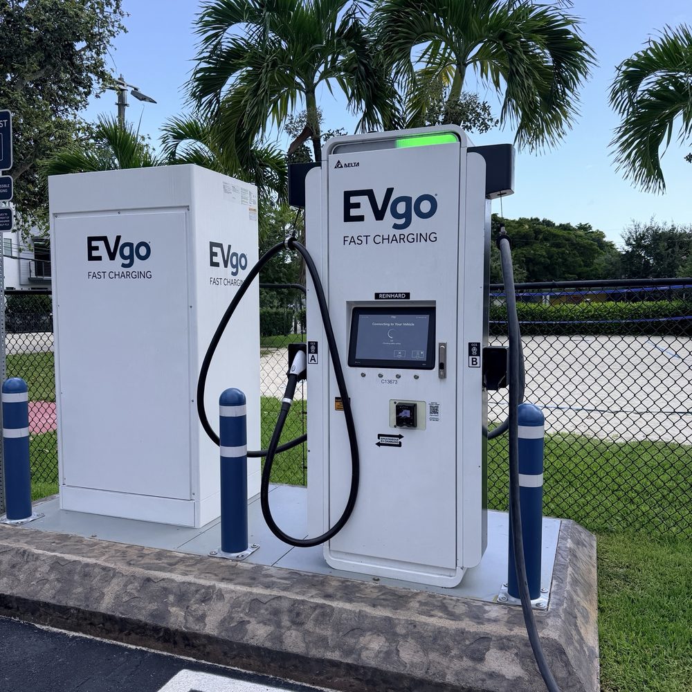 EVgo Fast Charging Station - EV Charging Stations Near Me - Wilton Manors, Florida