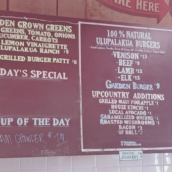 Ulupalakua Ranch Store & Grill - Menu - American Near Me - Kula, Hawaii Ulupalakua Ranch Store & Grill - Menu - American Near Me - Kula, Hawaii