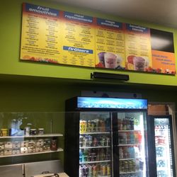 I love the smoothie station