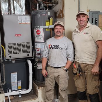 Fuse HVAC, Refrigeration, Electrical & Plumbing - Alex & Henry with the new evaporator coil adapted to the current furnace. Neat install. - Heating & Air Conditioning/HVAC Near Me - San Mateo, California Fuse HVAC, Refrigeration, Electrical & Plumbing - Alex & Henry with the new evaporator coil adapted to the current furnace. Neat install. - Heating & Air Conditioning/HVAC Near Me - San Mateo, California
