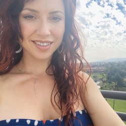 Eddie Harouni, DDS - Before: dark right Front and a woman self conscious to smile due to Smile Direct Club's phony aligners