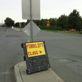 SafeLift Forklift Certification - Right this way.... - Driving Schools Near Me - Napa, California SafeLift Forklift Certification - Right this way.... - Driving Schools Near Me - Napa, California