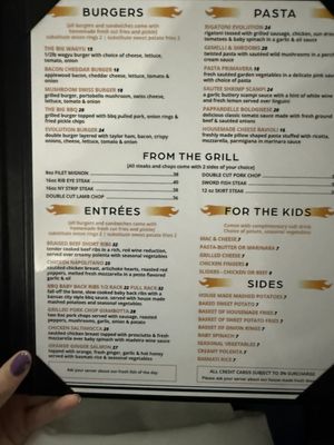 Menu photo 2 Evolution Restaurant & Bar Woodland Park, NJ