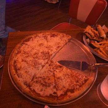 Bowlero Lakeside - Cheese pizza - Bowling Near Me - Valley Park, Missouri