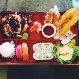 Salmon Teriyaki Bento Box