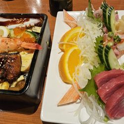 Chirashi dinner