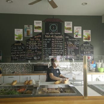 Banh Mi Saigon - Menu and prep area - Vietnamese Near Me - Vancouver, British Columbia