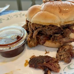 Pulled pork sandwich Pulled pork sandwich