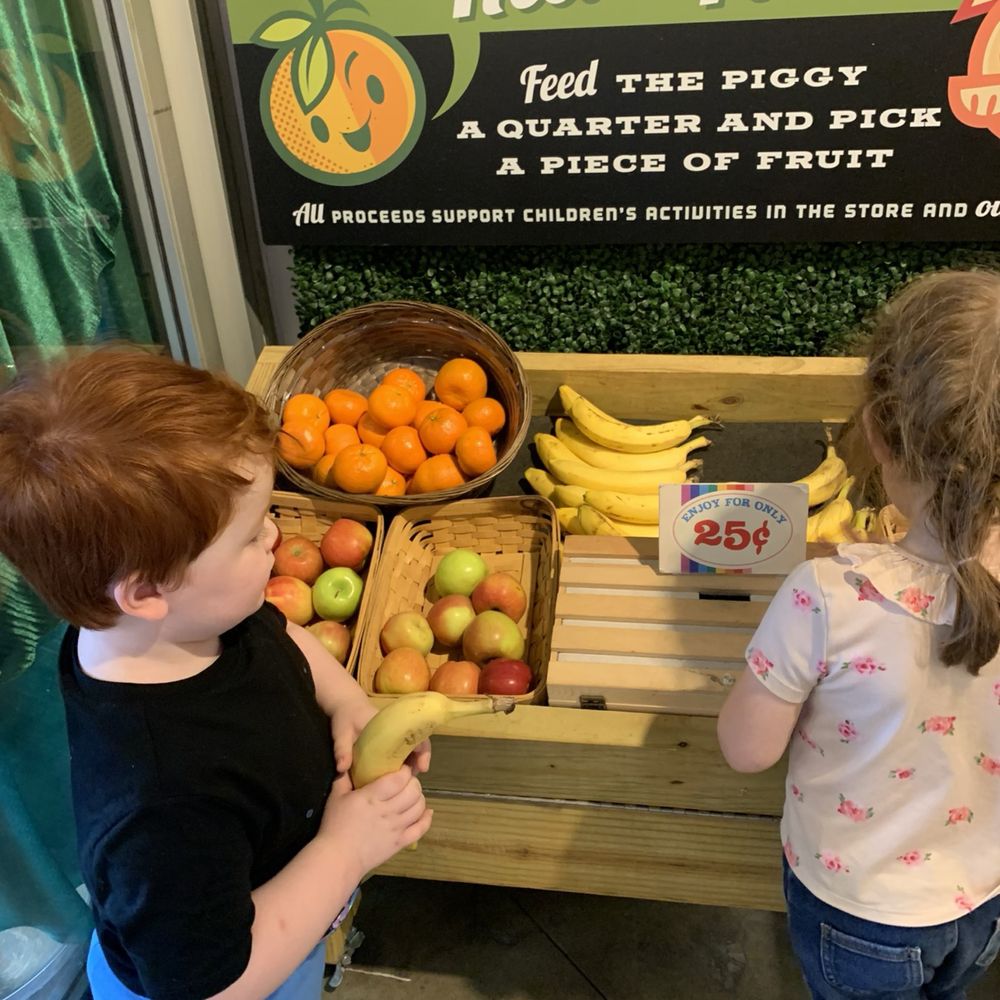 Kids fruit table! 25 cents per piece