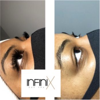 Infini X - Volume Lash (before and after) - Eyelash Service Near Me - Southfield, Michigan Infini X - Volume Lash (before and after) - Eyelash Service Near Me - Southfield, Michigan
