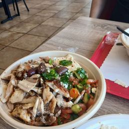 Chicken tarna my second bowl