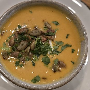 101 Craft Kitchen - Butternut Squash soup - New American Near Me - Carmel, Indiana