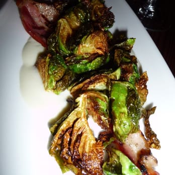 Gather - Crispy brussels sprouts - celery root, Point Reyes blue cheese, grilled bacon - New American Near Me - Berkeley, California Gather - Crispy brussels sprouts - celery root, Point Reyes blue cheese, grilled bacon - New American Near Me - Berkeley, California