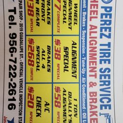Perez Tire Center - Great Offers