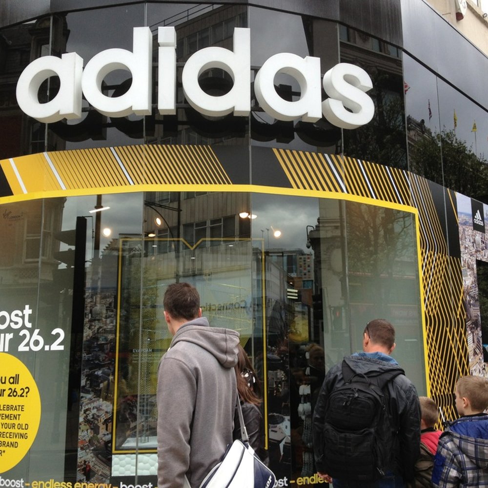 adidas store in oxford street