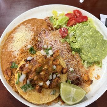 Altos Cantina - Combo plate Street taco and enchiladas - Mexican Near Me - West Sacramento, California