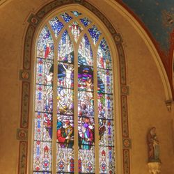 St. Peter Catholic Church - Stained glass windows
