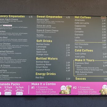 Half Moon Empanadas - Menu - Empanadas Near Me - Miami, Florida Half Moon Empanadas - Menu - Empanadas Near Me - Miami, Florida