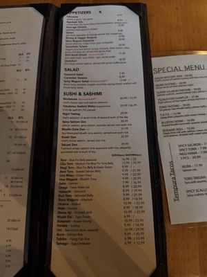 Menu photo 7 Ginza Sushi & Sake San Francisco, CA