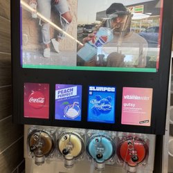 7-Eleven - Slurpee heaven. Display changes too so that's neat.