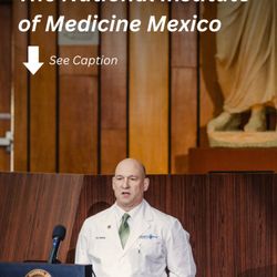 Regenerative Medicine of Raynham - Speaking at the National Institute Of Medicine In Mexico City, Mexico