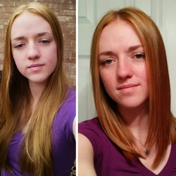DS Hair Studio - Before & After. I love my new cut by Dawn! - Hair Salons Near Me - Allen, Texas
