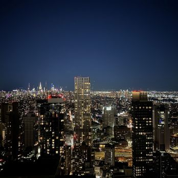 Manhatta - Nighttime view from our table - New American Near Me - New York, New York