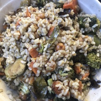 Upbeet - Macro Bowl - Replaced the Cauliflower for Broccoli and lentils for chickpeas - Salad Near Me - Atlanta, Georgia Upbeet - Macro Bowl - Replaced the Cauliflower for Broccoli and lentils for chickpeas - Salad Near Me - Atlanta, Georgia