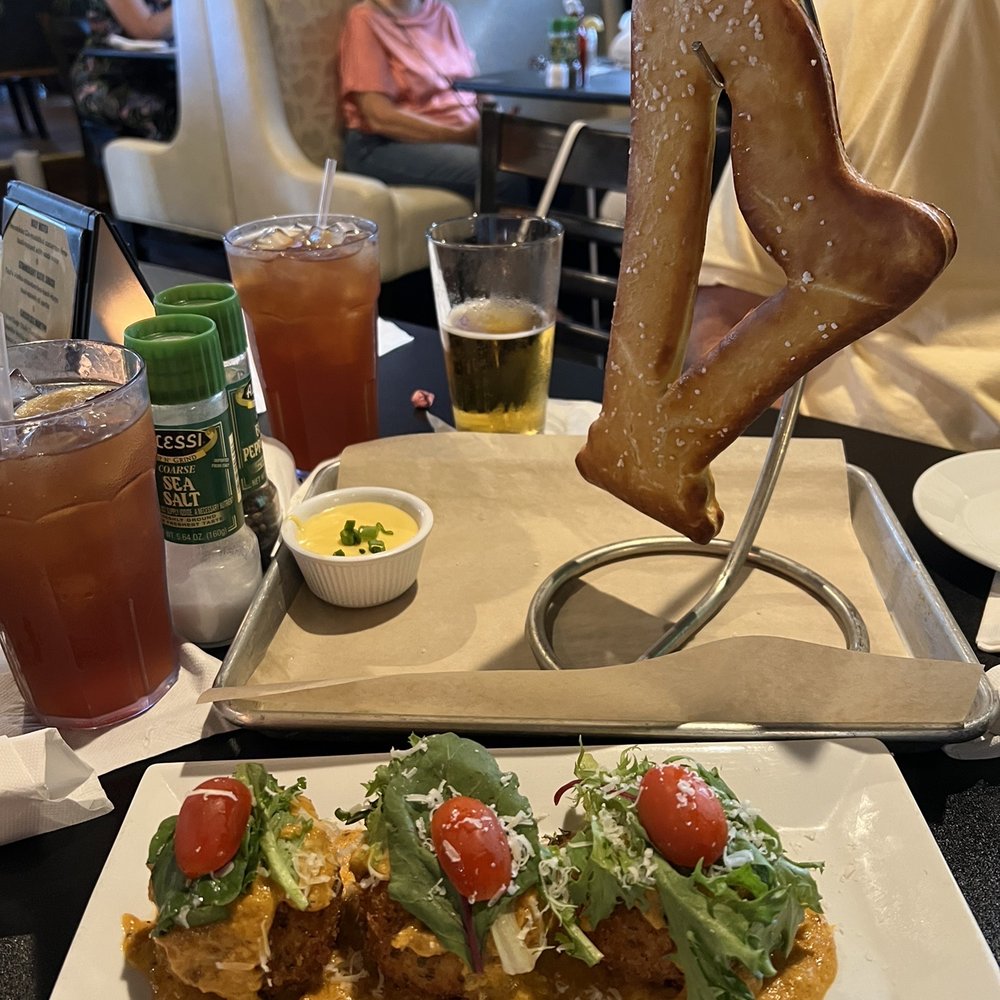 Harps Of Trinity - Harps Pretzel & shrimp arricini balls - Irish Pub Near Me - Trinity, Florida