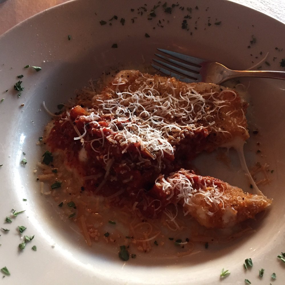 Cafe Della Via - Fried mozzarella - Italian Near Me - Cayucos, California Cafe Della Via - Fried mozzarella - Italian Near Me - Cayucos, California