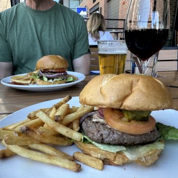 Block & Bottle - Burgers and Fries ... we paid $1 to add blue cheese but there wasn't much blue cheese there. - American Near Me - Castle Rock, Colorado Block & Bottle - Burgers and Fries ... we paid $1 to add blue cheese but there wasn't much blue cheese there. - American Near Me - Castle Rock, Colorado