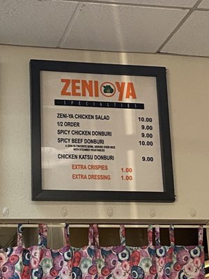 Zeni-Ya Japanese Fast Food by null