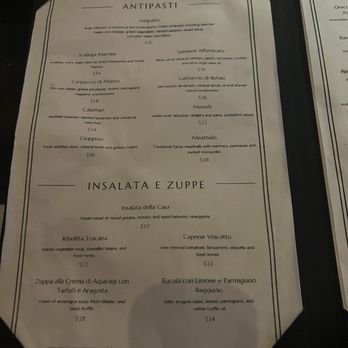 Osteria Italian - Menu - Italian Near Me - Cleveland, Ohio