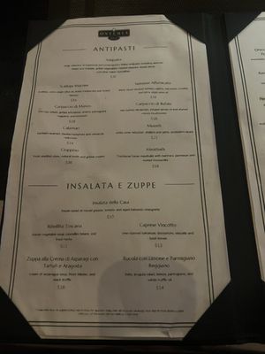 Menu photo 1 Osteria Italian Cleveland, OH