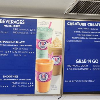 Baskin-Robbins - Menu - Ice Cream & Frozen Yogurt Near Me - San Marcos, California