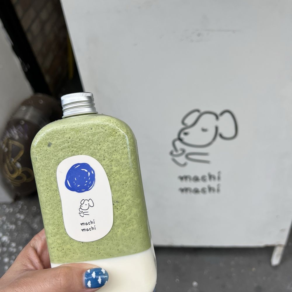Machi Machi - Matcha with cream top - Bubble Tea Near Me - New York, New York Machi Machi - Matcha with cream top - Bubble Tea Near Me - New York, New York