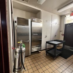 Palms Park Community Center - Kitchen has fridge and freezer