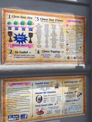 Menu photo 1 The Snow Castle Greenville, SC Menu photo 1 The Snow Castle Greenville, SC